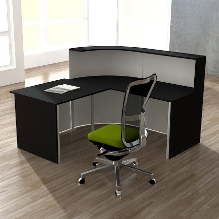 Kerkmann 3853 Empfangstheke Cento 4 (BxTxH) 1950 x 1800 x 1100 mm