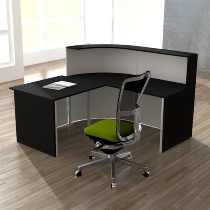 Kerkmann 3853 Empfangstheke Cento 4 (BxTxH) 1950 x 1800 x 1100 mm