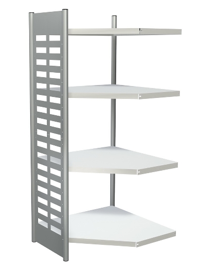 Kerkmann Design-Regal M2 Eckfeld Höhe 1800 mm
