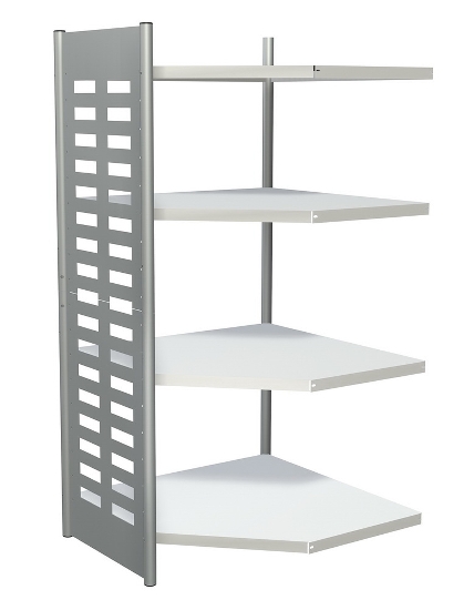 Kerkmann Design-Regal M2 Eckfeld Höhe 1800 mm