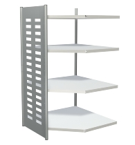 Kerkmann Design-Regal M2 Eckfeld Höhe 1800 mm