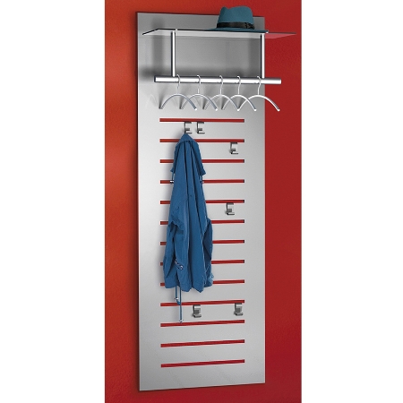 Kerkmann 6066 Design Wandgarderobe tec-art inkl. 5 Bügel und 6 Haken