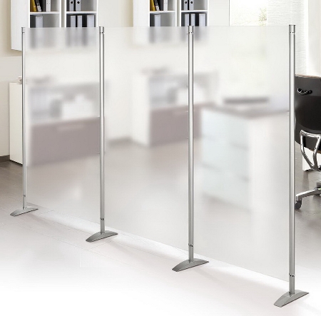 Kerkmann 6917 Stellwand METROPOL Translucent lichtdurchlässig (BxH) 800x1750mm