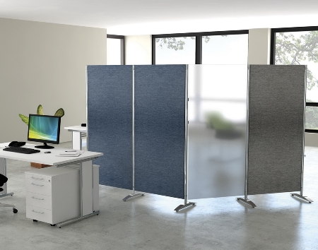 Kerkmann 6964 Stellwand METROPOL Dekorwand Element Weiß (BxH) 800x1750mm