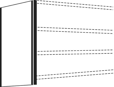 Kerkmann 8468 Seitenwand (TxH) 50 X 260 cm