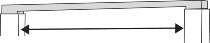 Kerkmann 8688 Regalverbinder Univers Länge max. 2500* mm (Meterpreis) 