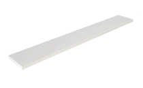 Kerkmann Empfangstheke Atlantis 1 (BxT) 2750x920mm - 1x 3456, 1x 3394, 2x 3399 Weiß/Glas
