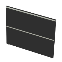 Kerkmann Empfangstheke Atlantis 2 (BxT) 2450x2450mm - 1x 3293, 2x 3495, 2x 3499 Anthrazit/Weiß