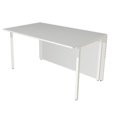 Kerkmann Empfangstheke Atlantis 3 (BxT) 4100x920mm - 2x 3302, 1x 3294 Weiß/Nussbaum