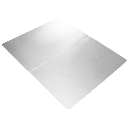 EcoTEX revolutionmat Polypropylen für niederflorige Teppichböden 73x117cm rechteckig milchig-transparent