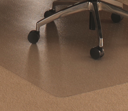 ClearTEX XXL ultimat Original Floortex Polycarbonat Bodenschutzmatte für alle Teppichböden rechteckig 150x300cm transparent