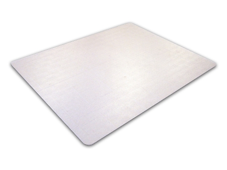 FloorTEX valuematPLUS Polycarbonat Bodenschutzmatte niederflorige Teppichböden rechteckig 120x75cm transparent