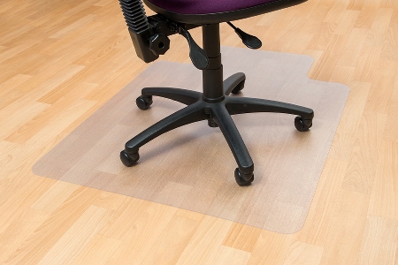 ClearTEX advantagemat für Hartböden aus phthalatfreiem Vinyl mit Lippe