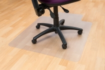 ClearTEX advantagemat für Hartböden aus phthalatfreiem Vinyl mit Lippe