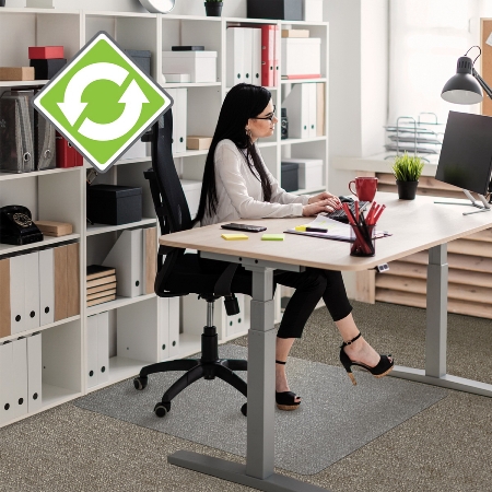 EcoTEX evolutionmat verbessertes Polymer Bodenschutzmatten für standardflorige Teppiche