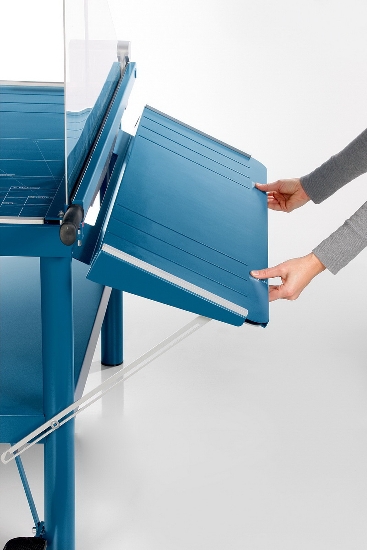 Dahle 585 Atelier Schneidemaschine A1 Schnittlänge 1100mm kpl. mit Untertisch Fußpressung