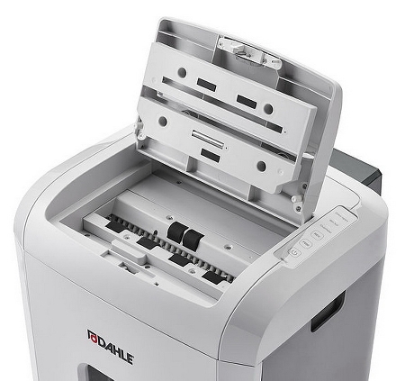 Dahle 35150 Aktenvernichter ShredMATIC 150 Schnitt 4x12 mm, 1-150 Blatt, 25 L