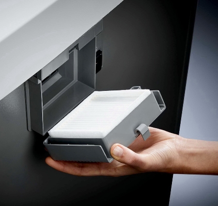 DAHLE Aktenvernichter 116 AIR DEPARTMENT CleanTEC® Streifen 5,8mm (P-2) Leistung 36 Blatt Eingabe 400mm 160 L