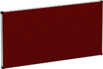 Geramöbel Trennwände Eco Tischaufsatz SWS270804 (BxTxH) 800x27x400mm Rot