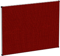 Geramöbel Trennwände Eco Tischaufsatz SWS270806 (BxTxH) 800x27x600mm Rot