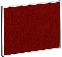 Geramöbel Trennwände Pro Tischaufsatz SWS410806 (BxTxH) 800x41x600mm Rot