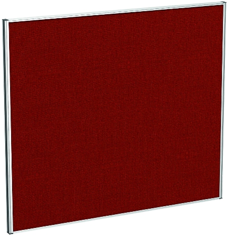 Geramöbel Akustik-Stellwand PRO SWS410812 (BxTxH) 800x41x1200mm Rot