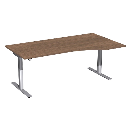 Geramöbel Elektro-Hubtisch 08F1811 PC Freiformtisch Elektro Flex elektr. Höhenverstellung 650-1250mm