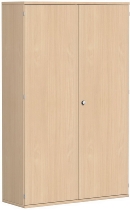 Geramöbel Garderobenschrank Pro 10AGR506 abschließbar (BxTxH) 600x425x1920mm Buche/Buche