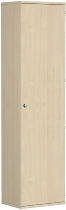 Geramöbel Garderobenschrank Pro 10AGL606 abschließbar (BxTxH) 600x425x2304mm Lichtgrau/Lichtgrau