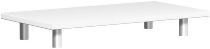 Geramöbel Aufsatzplatte Pro 10AS100 (BxTxH) 1000x425x111mm Onyx