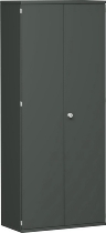 Geramöbel Flügeltürenschrank Pro 5OH 10D512 abschließbar (BxTxH) 1200x425x1920mm Onyx/Onyx