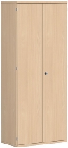 Geramöbel Flügeltürenschrank Pro 5OH 10D512 abschließbar (BxTxH) 1200x425x1920mm Onyx/Onyx