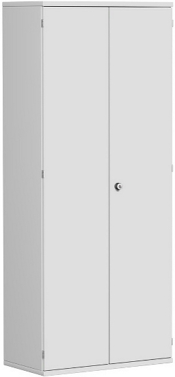 Geramöbel Flügeltürenschrank Pro 5OH 10D512 abschließbar (BxTxH) 1200x425x1920mm Onyx/Onyx
