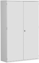 Geramöbel Flügeltürenschrank Pro 5OH 10D512 abschließbar (BxTxH) 1200x425x1920mm Onyx/Onyx