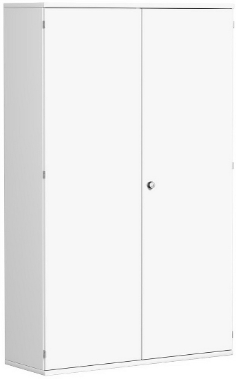 Geramöbel Flügeltürenschrank Pro 5OH 10D512 abschließbar (BxTxH) 1200x425x1920mm Onyx/Onyx