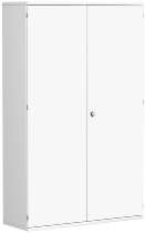 Geramöbel Flügeltürenschrank Pro 5OH 10D512 abschließbar (BxTxH) 1200x425x1920mm Onyx/Onyx