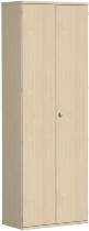 Geramöbel Flügeltürenschrank Pro 6OH 10D612 abschließbar (BxTxH) 1200x425x2304mm Ahorn/Ahorn