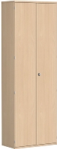 Geramöbel Flügeltürenschrank Pro 6OH 10D612 abschließbar (BxTxH) 1200x425x2304mm Ahorn/Ahorn