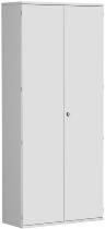 Geramöbel Flügeltürenschrank Pro 6OH 10D612 abschließbar (BxTxH) 1200x425x2304mm Ahorn/Ahorn