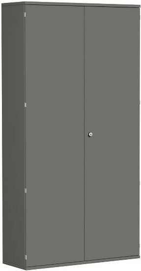 Geramöbel Flügeltürenschrank Pro 6OH 10D612 abschließbar (BxTxH) 1200x425x2304mm Ahorn/Ahorn