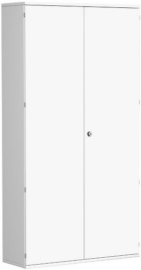 Geramöbel Flügeltürenschrank Pro 6OH 10D612 abschließbar (BxTxH) 1200x425x2304mm Ahorn/Ahorn