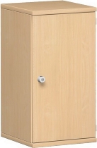 Geramöbel Flügeltürenschrank Pro 2OH 10DR206 abschließbar (BxTxH) 600x425x768mm Ahorn/Ahorn