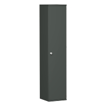 Flügeltürenschrank, 3 Dekor-Einlegeböden, abschließbar, Schloss rechts, 600x425x1536, Onyx/Onyx