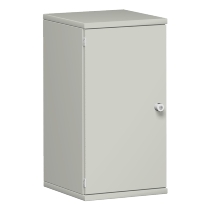 Geramöbel Flügeltürenschrank Pro 2OH 10DR206 abschließbar (BxTxH) 600x425x768mm Ahorn/Ahorn