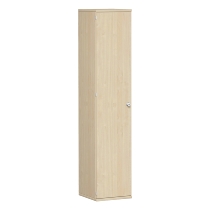 Flügeltürenschrank, 3 Dekor-Einlegeböden, abschließbar, Schloss rechts, 600x425x1536, Onyx/Onyx