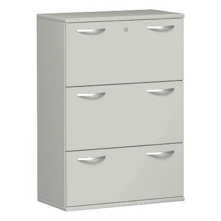 Geramöbel Hängeregistraturschrank Pro 10HR310 2-bahnig 3 Schübe (BxTxH) 1000x425x1152mm Ahorn/Ahorn