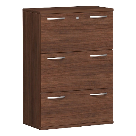 Geramöbel Hängeregistraturschrank Pro 10HR310 2-bahnig 3 Schübe (BxTxH) 1000x425x1152mm Ahorn/Ahorn