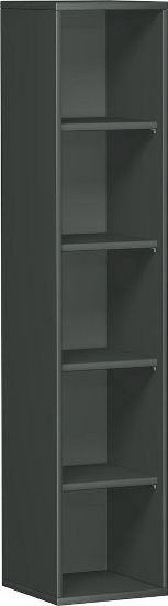 Geramöbel Regal 5OH Serie Pro 10R508 mit 4 Einlegeböden (BxTxH) 800x425x1920mm Ahorn