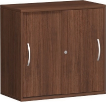 Geramöbel Schiebetürenschrank 2OH Serie Pro 10S212 mit 2 Böden (BxTxH) 1200x425x768mm Ahorn/Ahorn