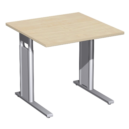 Schreibtisch 6471XX C-Fuß PRO rechteckig höhenverstellbar